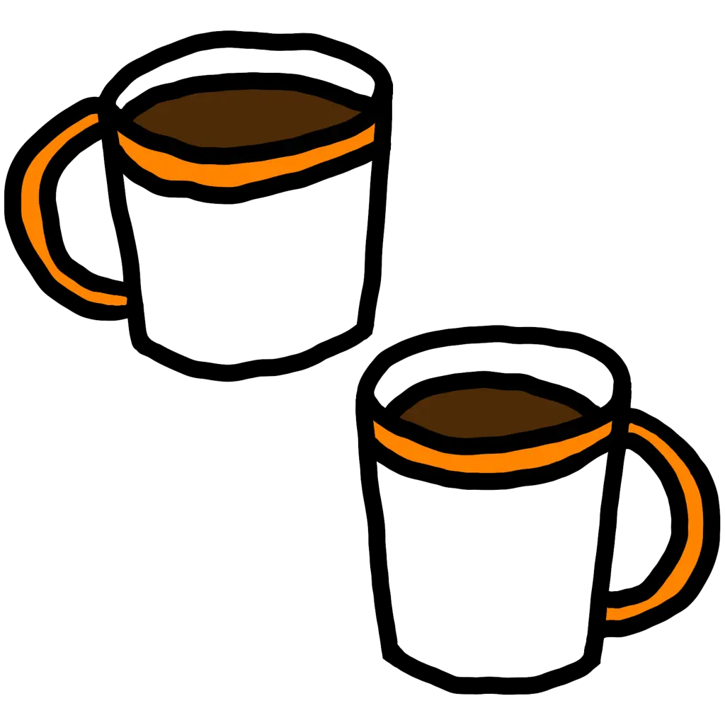 image-of-community Two coffee cups representing strong community bonds.